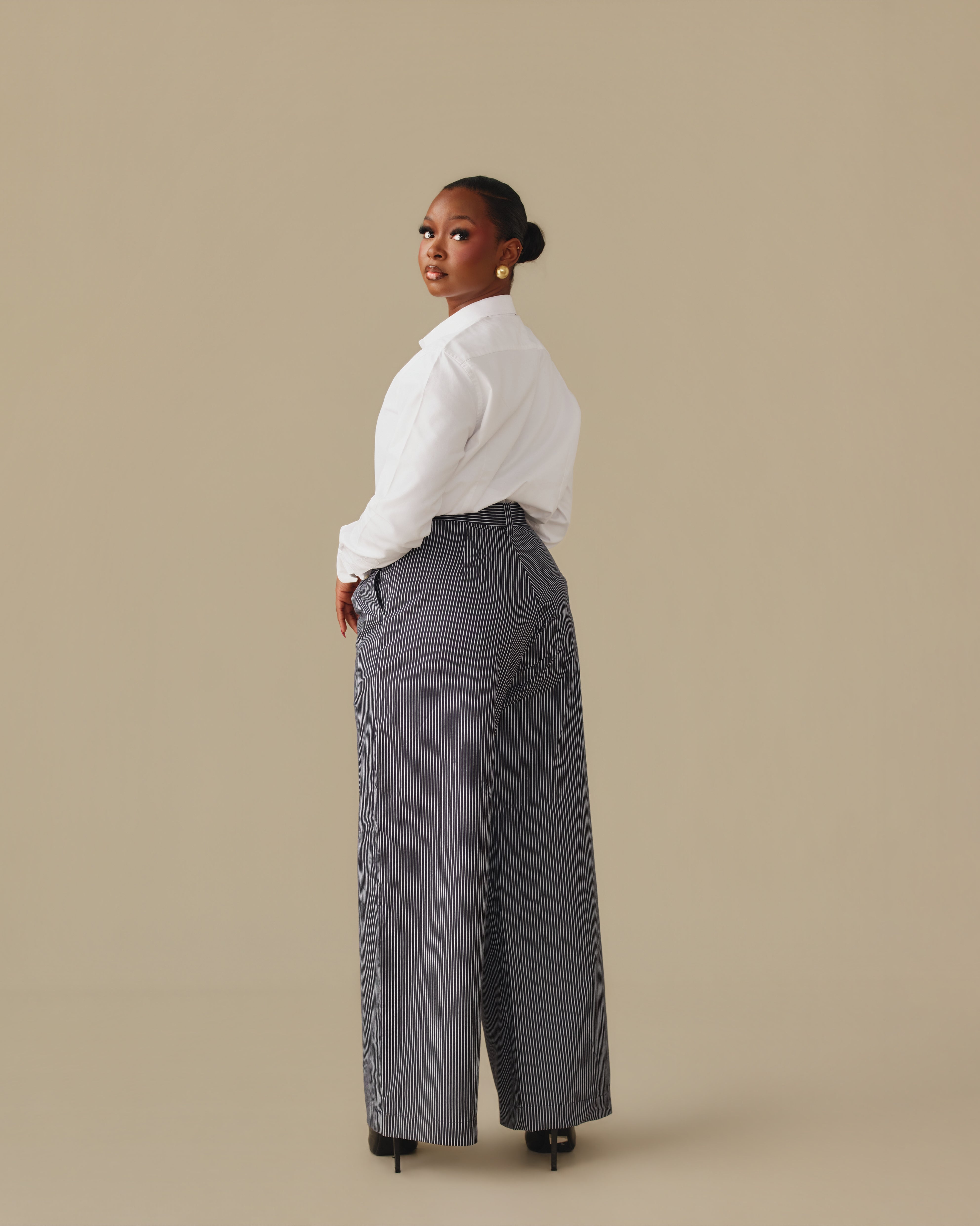 Fifi Pinstripe Trouser