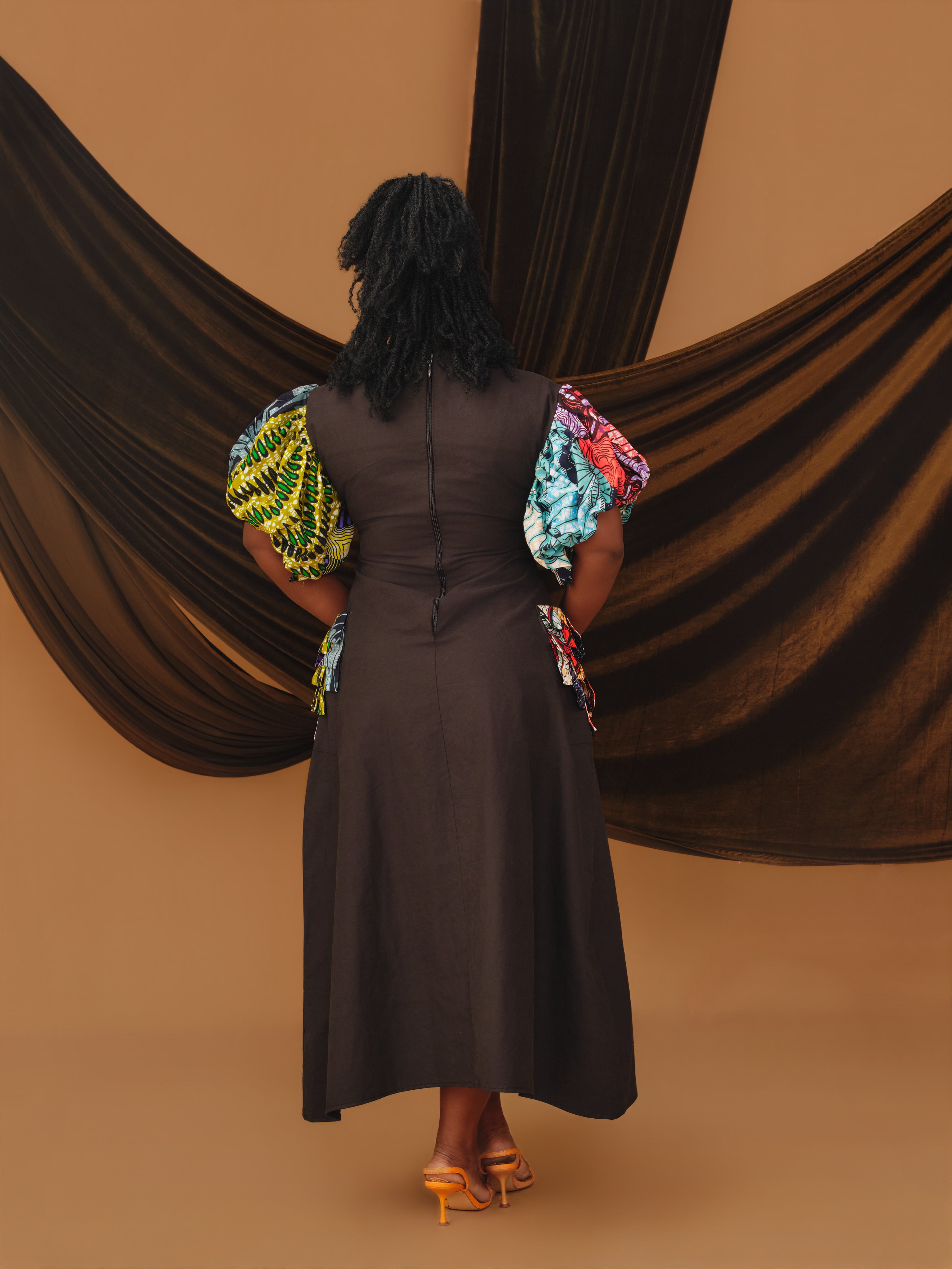 Asabe Dress (NO TWO PRINTS ARE THE SAME)