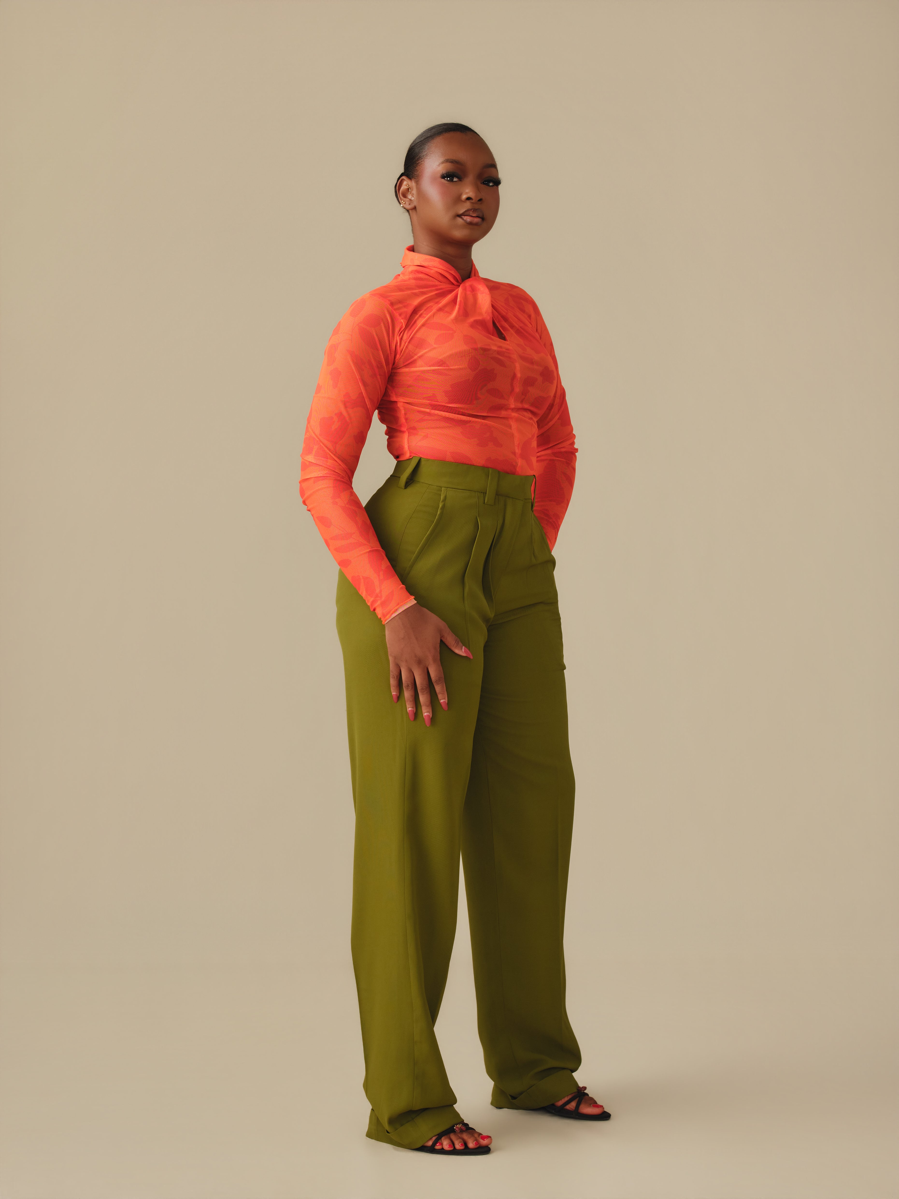Fifi  Peg Leg Trouser