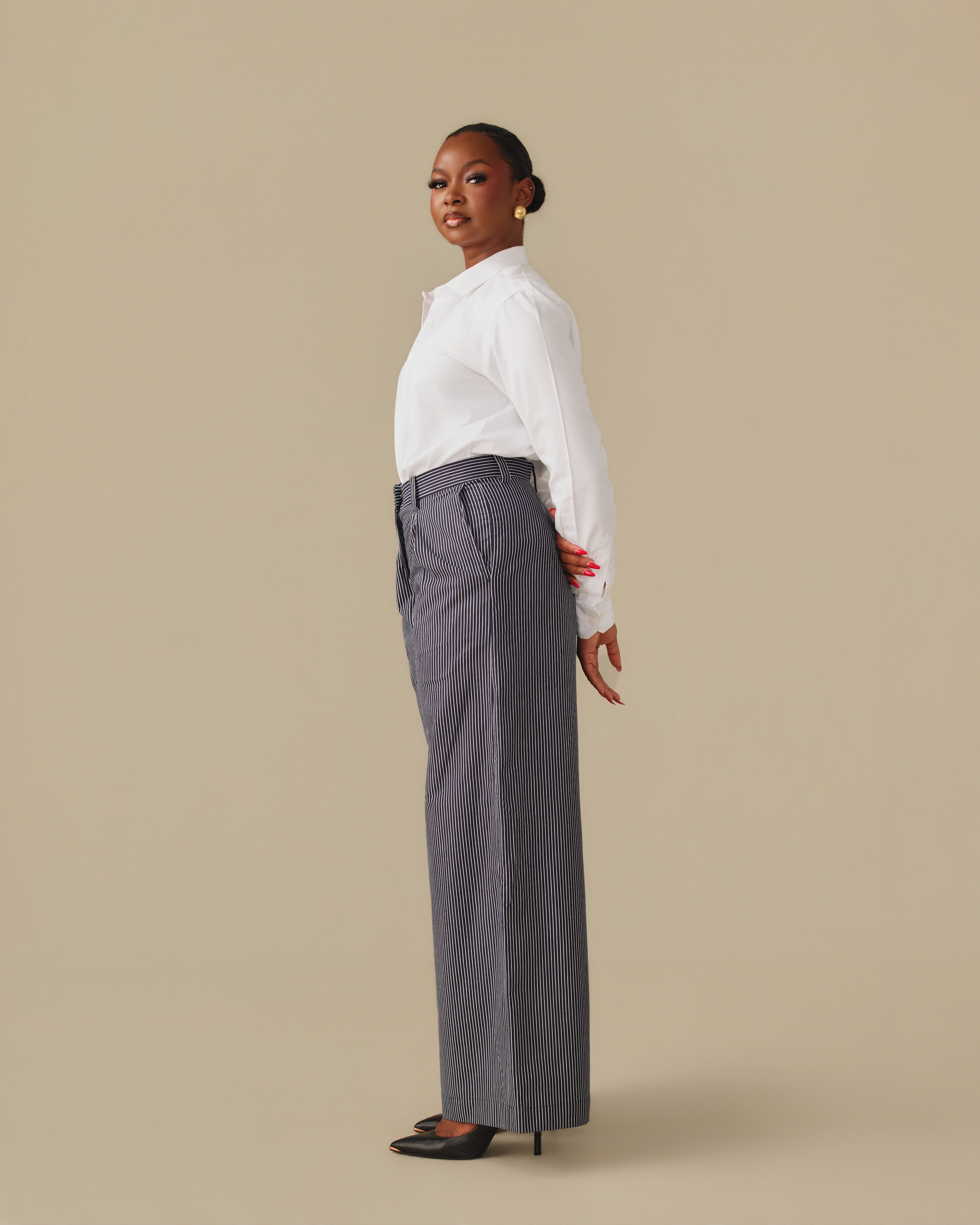 Fifi Pinstripe Trouser