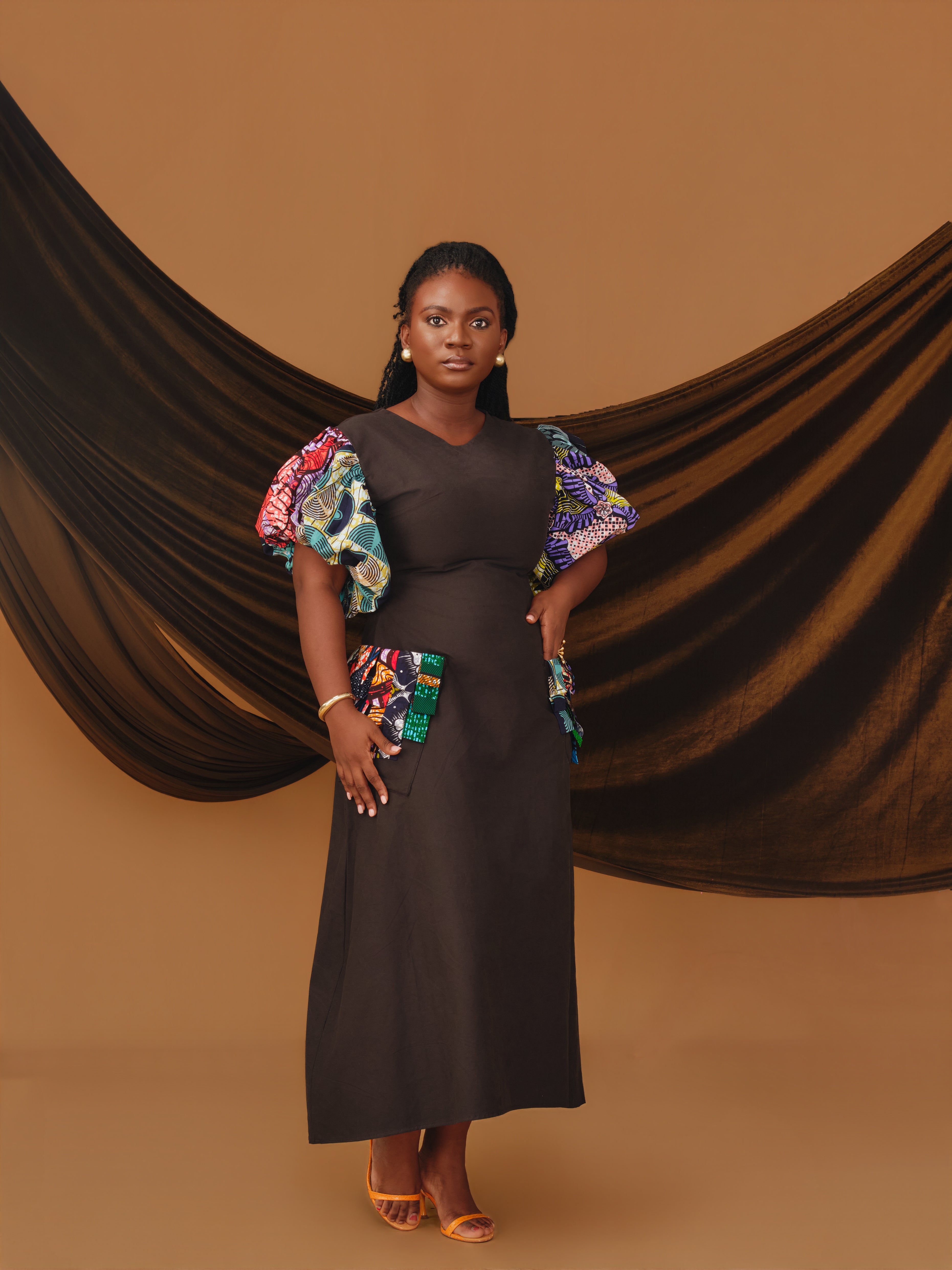 Asabe Dress (NO TWO PRINTS ARE THE SAME)