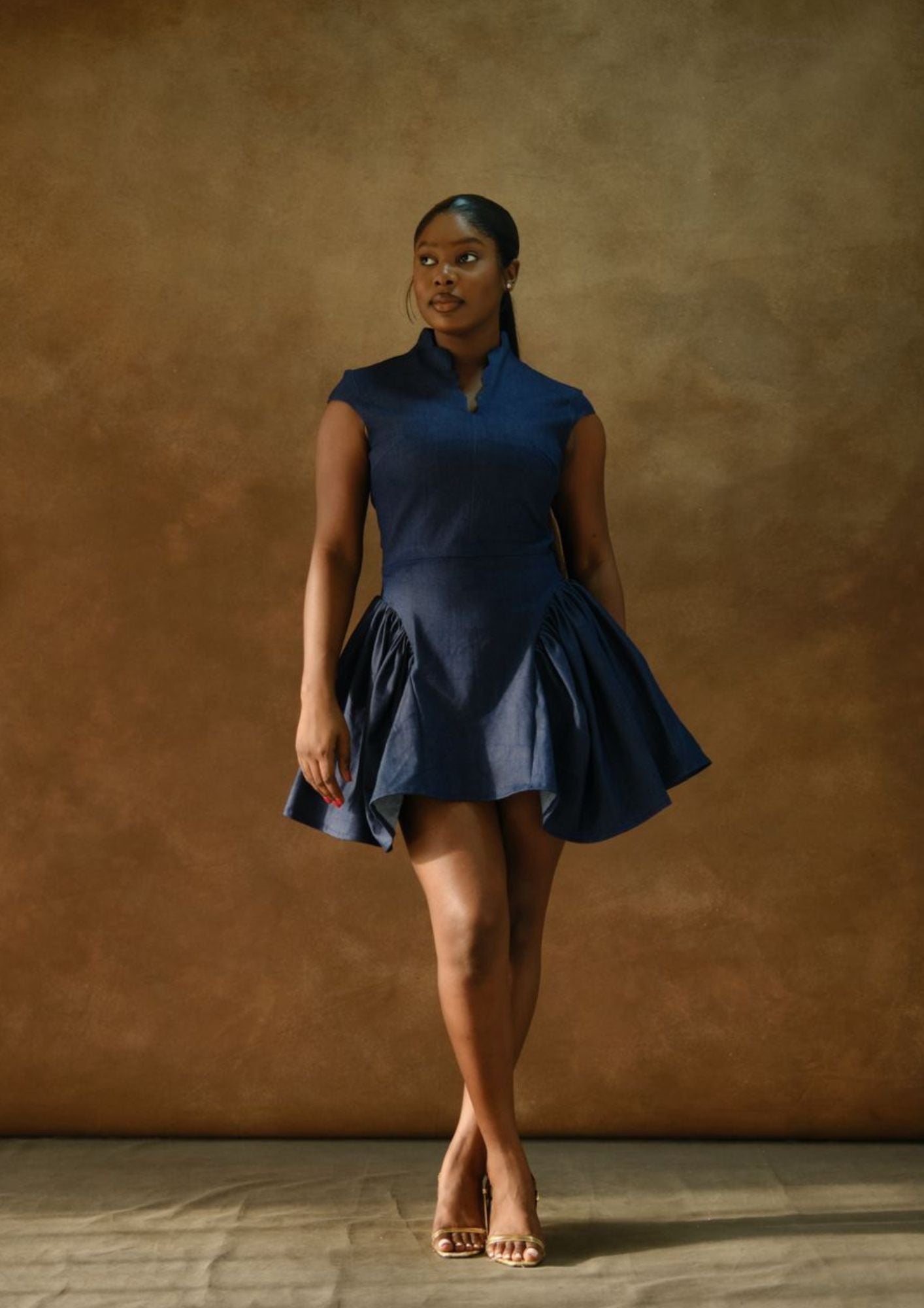 Teniola Mini Denim Dress