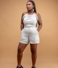 Alima linen top with Shorts - Image 3