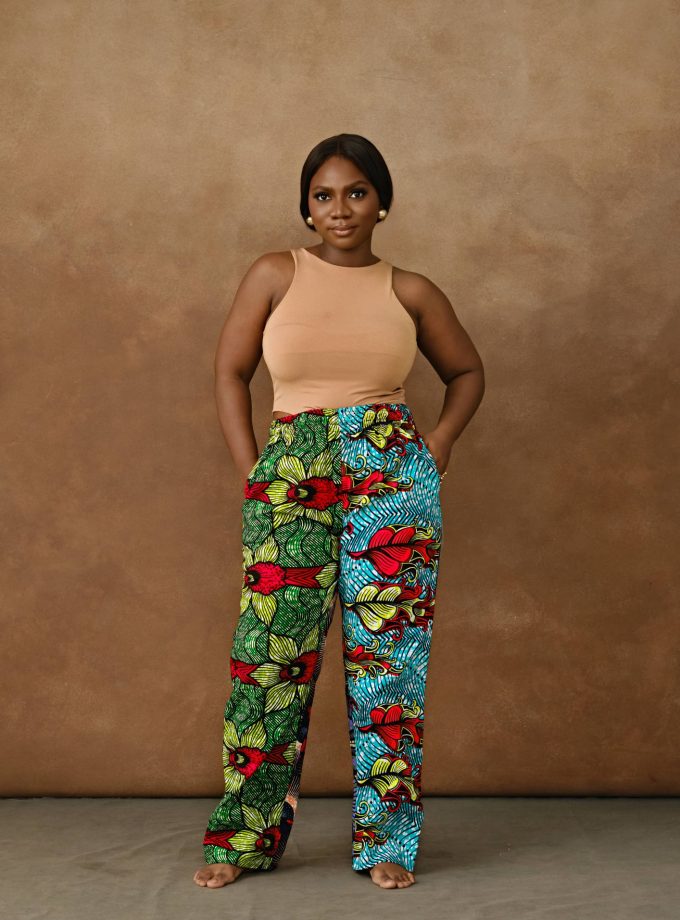 Ajoke mix and match trouser (NO TWO ARE THE SAME)