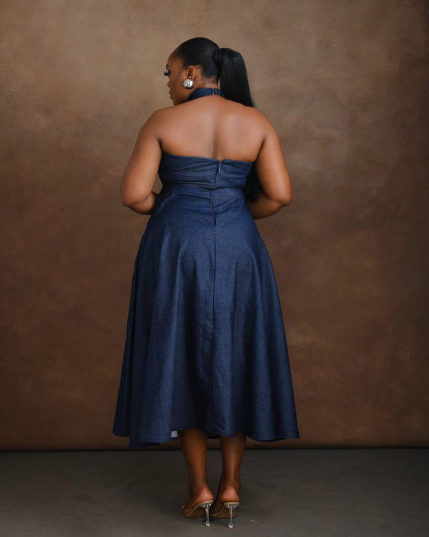 Yobe Denim Dress - Image 2