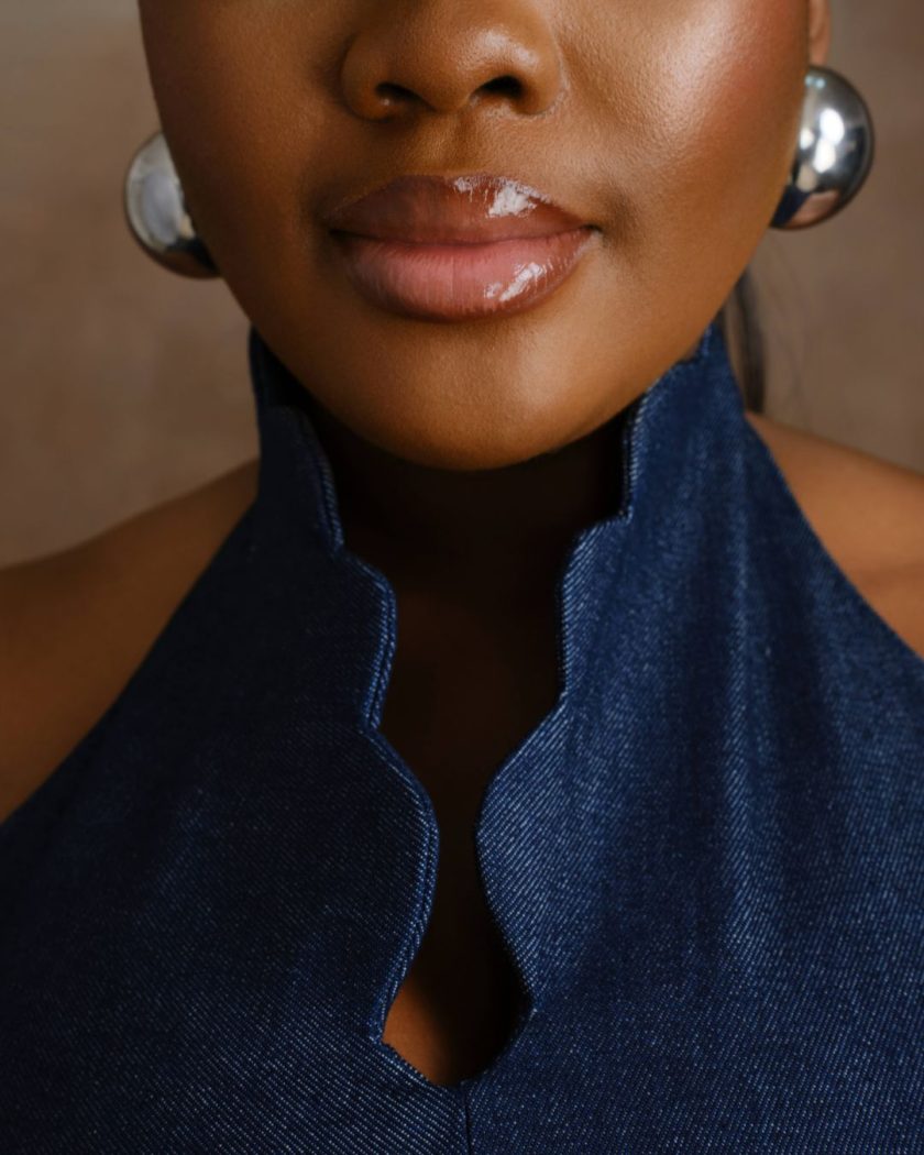 Yobe Denim Dress - Image 3