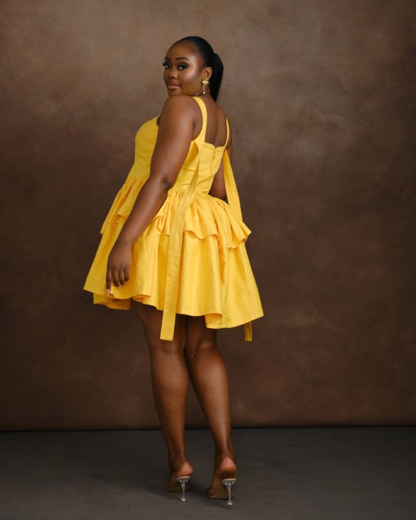Ajoke Block Dress - Image 3