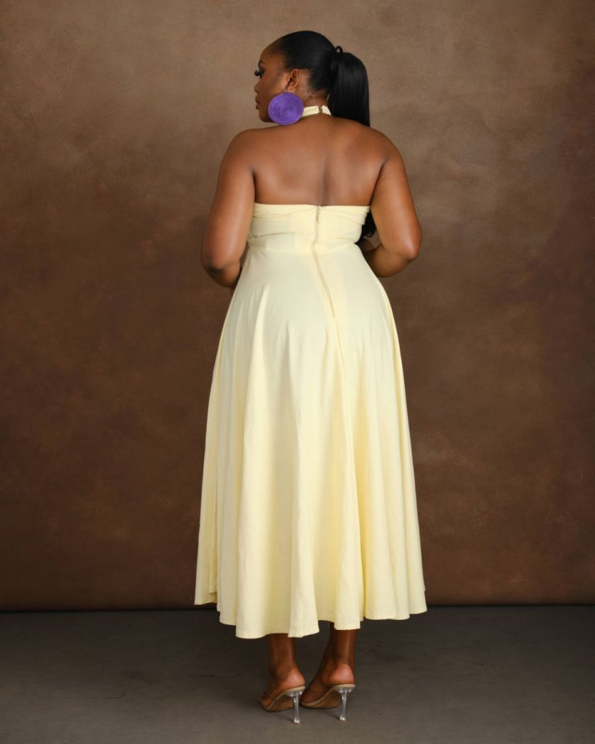 Yobe Linen Dress - Image 5